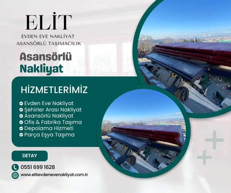 Bursa Asansörlü Nakliyat